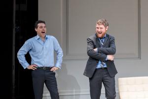 Tim Key Paul Ritter First Look at Art starring Tim Key, Paul Ritter and Rufus Sewell at the ...