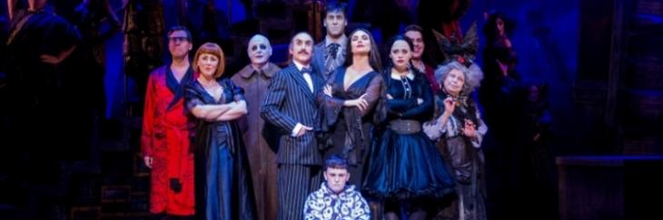 Review of The Addams Family musical at the New Wimbledon Theatre and UK Tour