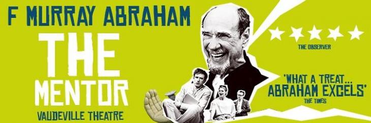 F. Murray Abraham to star in The Mentor at The Vaudeville Theatre in London's West End