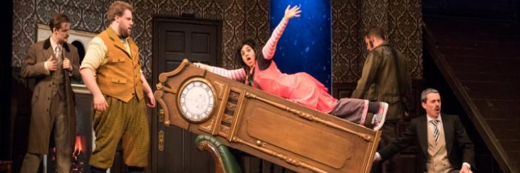 The Play That Goes Wrong opens on Broadway to strong reviews